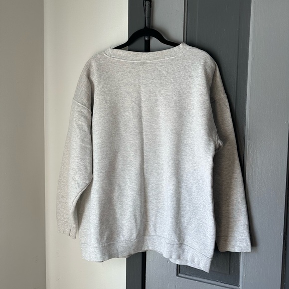 Vintage Champion Gray Graphic Sweatshirt - Picture 2 of 3